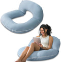 Insen Reading Pillow, Back Pillow for Sitting in Bed for Reading, Nurse & Relax, Reading Pillow for Adults, Moms & Kids, Sit Up Pillow for…