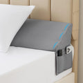 MEGCXIT Queen Bed Wedge Pillow for Headboard, 60"x10"x6", Bed Gap Filler Queen, Headboard Pillow, Pillow Wedge for Headboard Gap…