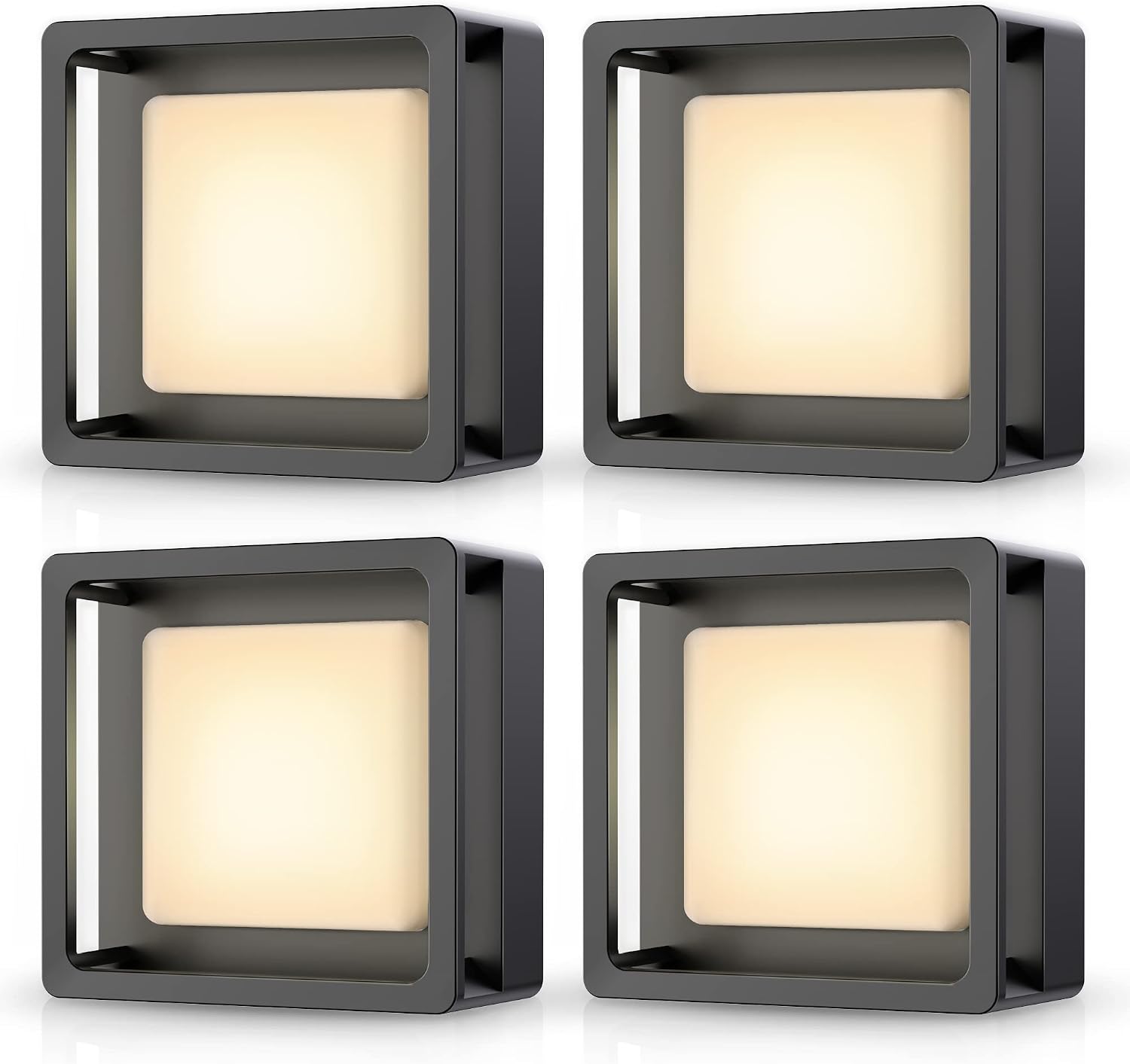 LED Night Light, DORESshop Night Lights Plug Into Wall [4 Pack] with Dusk-to-Dawn Sensor, Dimmable Nightlights, Adjustable Brightness for…