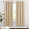 NICETOWN Blackout Draperies Curtains Panels - Window Treatment Thermal Insulated Solid Grommet Blackout Curtains/Panels/Drapes for…