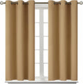 BGment Blackout Curtains - Grommet Thermal Insulated Room Darkening Bedroom and Living Room Curtains, Set of 2 Curtain Panels (38 x 54 Inch…