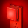 Red Night Light, JandCase Red NightLight[2 Pack],0.3W LED Night Light with Auto Light Sensor, Night Lamp Plug into Wall for…