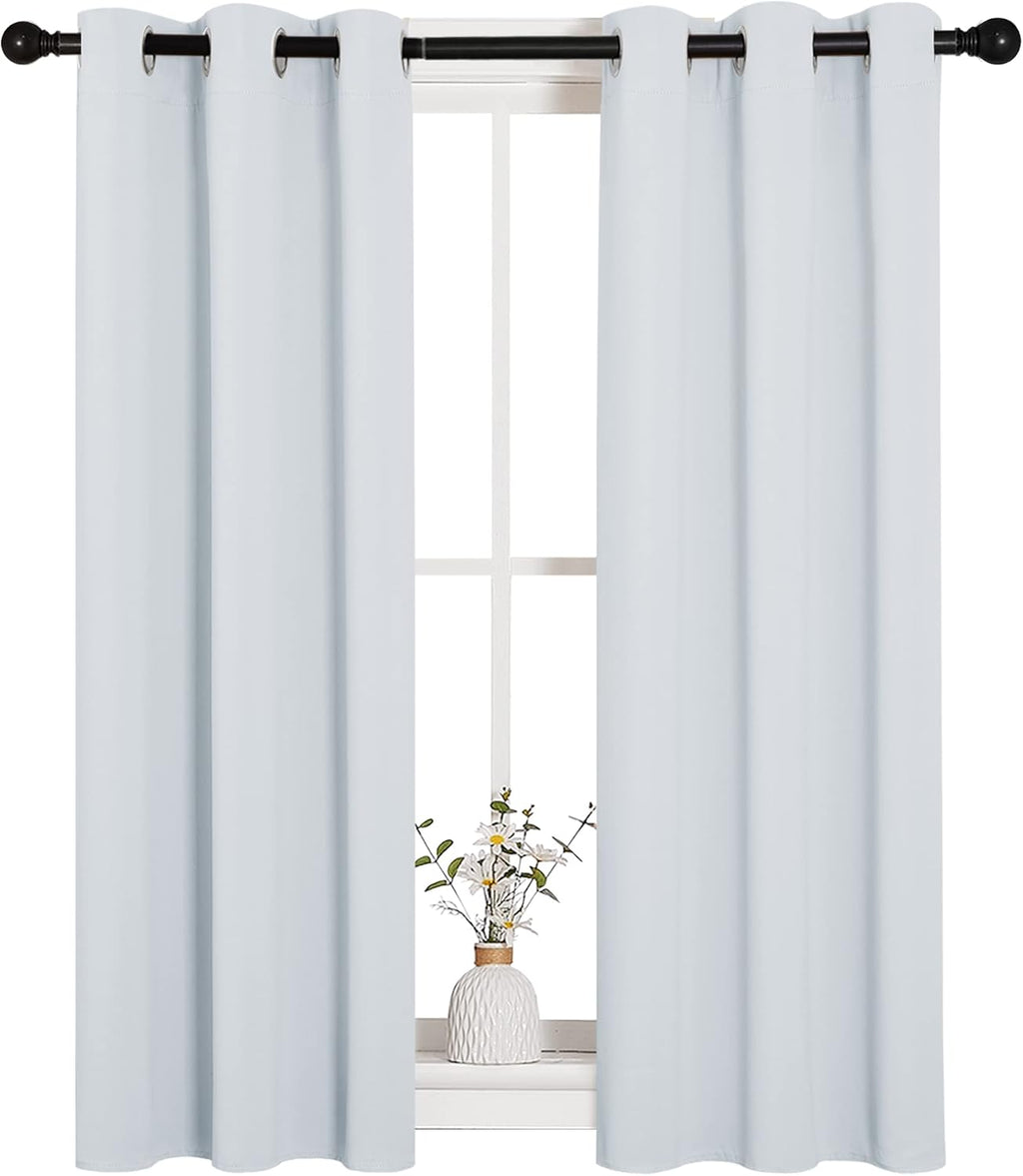 NICETOWN Room Darkening Draperies Curtains Panels, Window Treatment Thermal Insulated Grommet Room Darkening Curtains/Drapes for Bedroom…