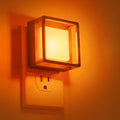 DORESshop Orange Night Light [2 Pack], Night Lights Plug Into Wall, Night Light Dusk to Dawn Sensor, LED NightLight Adjustable…
