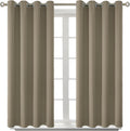 BGment Room Darkening Curtains 45 Inches Long - Grommet Thermal Insulated Drapes Window Treatment Curtains for Bedroom, 2 Panels, 52 x 45 I…