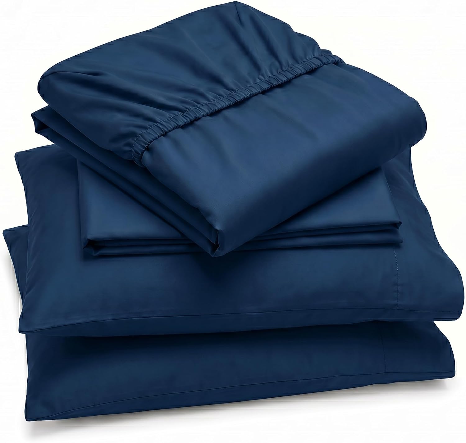 Perupima Peru Pima 415 Thread Count Percal Full Sheet Set - 100% Peruvian Pima Cotton, 4 Piece (Flat, Fitted, 2 Pillowcases) - Cooling, Cri…