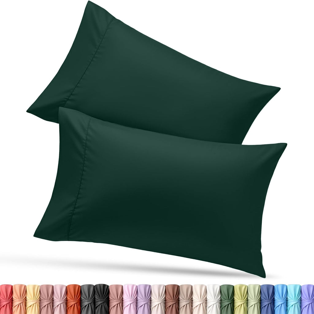 Utopiabedding Utopia Bedding Standard Pillow Cases - 2 Pack - Envelope Closure - Soft Brushed Microfiber Fabric - Shrinkage and Fade Resist…