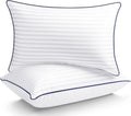 SEMZSOMHotelCollection SEMZSOM Bed Pillows for Sleeping, Full Standard Size Set of 2 Luxury Hotel Pillows with Soft Down Alternative Fillin…
