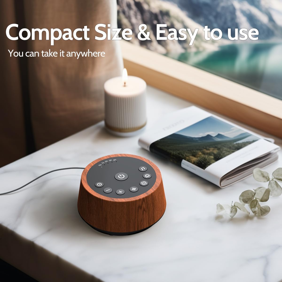 Color Noise Sleep White Noise Sound Machines 25 Soothing Sounds 32 Volume Levels 5 Timers and 4 Sound Categories Memory Function for…
