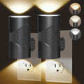 easuntec Night Lights Plug into Wall, Plug in Night Light, Night Light, Dusk to Dawn Light Sensor, 3 Light Modes, Dimmable Night Lights for…