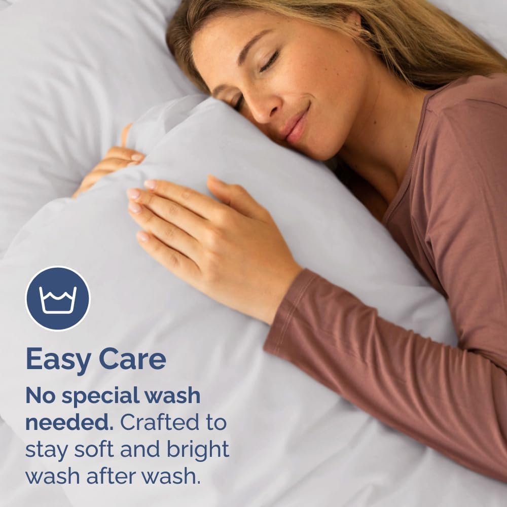 King Pillow Cases Set of 10 - Ultra Soft Hotel Quality Pillowcase Covers - Comfy, Cozy & Wrinkle Free - Shrink, Stain and Fade Resistant…