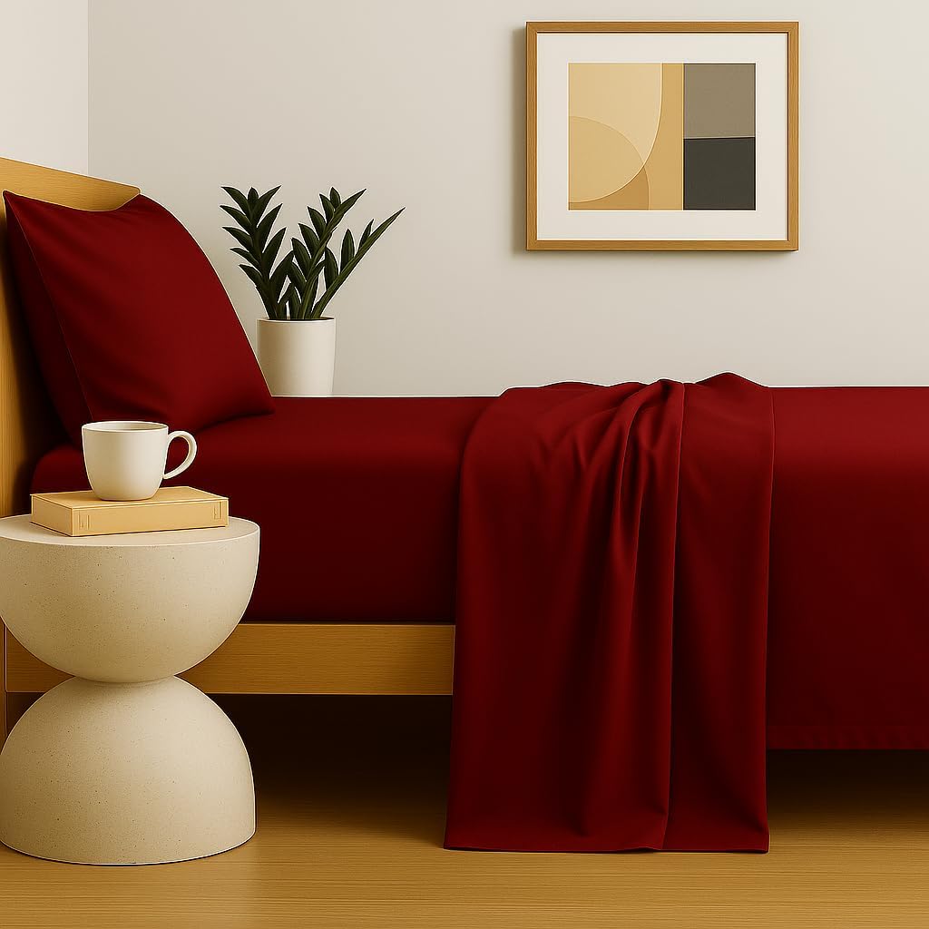 Perupima Peru Pima 285 Thread Count Percal California King Sheet Set - 100% Peruvian Pima Cotton, 4 Piece (Flat, Fitted, 2 Pillowcases) - C…