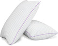 VAINOC Pillows Queen Size Set of 2, Breathable Hotel Collection Bed Pillows for Sleeping Medium Soft Down Alternative Microfiber Filled,20…