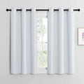 Nicetown Room Darkening Curtain Panels for Bedroom, easy maintenance Solid Thermal Insulated Grommet Room Darkening Draperies/Drapes…