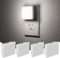 JandCase LED Night Light, Night Light Plug into Wall with Light Sensors[4 Pack], 5000K Daylight, Small Nightlight for Kids…