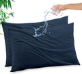 Gogreen Bamboo Rayon Waterproof Pillow Protector, Breathable Pillow Cover, Cooling Pillow Case Protector with Zipper, Super Soft Pillow Cas…