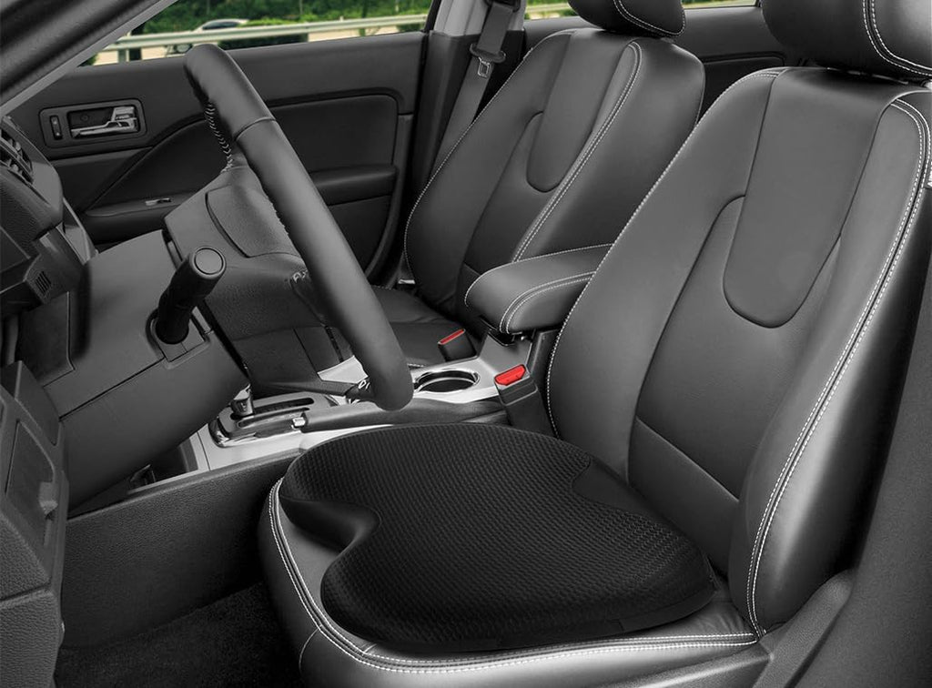 TYPESAuto Type S Comfort Gel Seat Cushion 2 Pack, Gel Enhanced Memory Foam Seat Cushion for Office Chair, Car Seat, Tailbone, Sciatica & B…