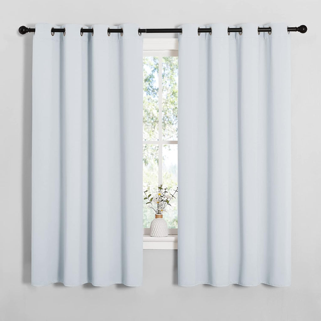 NICETOWN Room Darkening Draperies Curtains Panels, Window Treatment Thermal Insulated Grommet Room Darkening Curtains/Drapes for Bedroom…