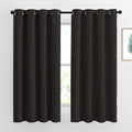 Nicetown Blackout Curtains Panels for Window - Triple Weave Energy Saving Thermal Insulated Solid Grommet Blackout Drapes for Kitchen (1 Pa…