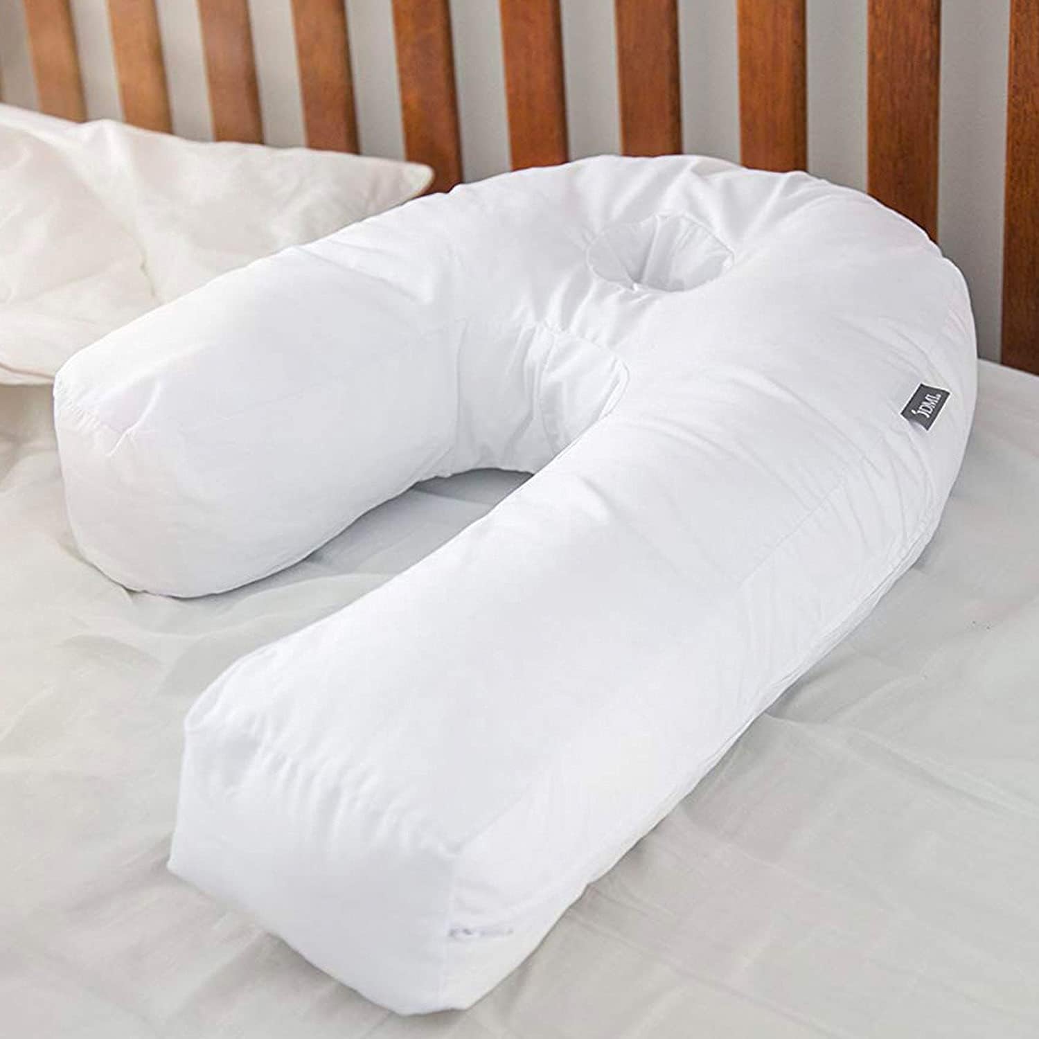 DMI Side Sleeper Pillow and Body Pillow, Pregnancy Pillow with Contoured Support for Neck, Back, Hip, Joint Pain and Sciatica Relief with…