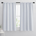 Rybhome RYB HOME 54 inch Curtains for Living Room, Rod Pocket Thermal Insulated Small Window Drapes Room Darkening Shades for Bedroom Studi…