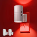 L LOHAS LED Night Light, Red Night Lights Plug into Wall, LED Nightlights, Light Sensor, Steep Aid Red, Dimmable Nightlight for…