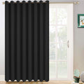 Yakamok Blackout Sliding Glass Door Curtains, Thermal Insulated Window Treatment Drapes for Patio Doors, Grommet Extra Wide Curtain…