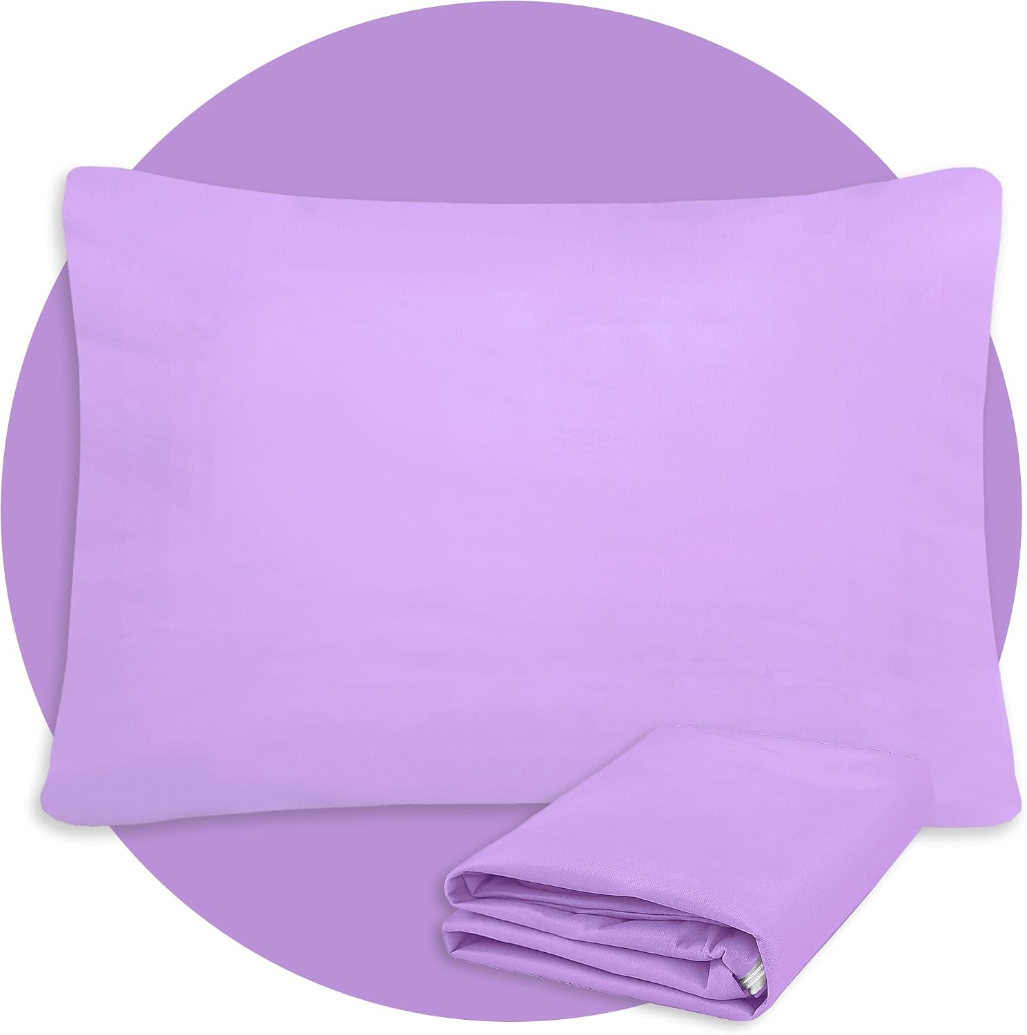 SafeandSound Safe and Sound Zipper Waterproof Pillow Protector, Standard Size Breathable Soft Pillow Cover Case, Zippered Hotel Quality Pil…