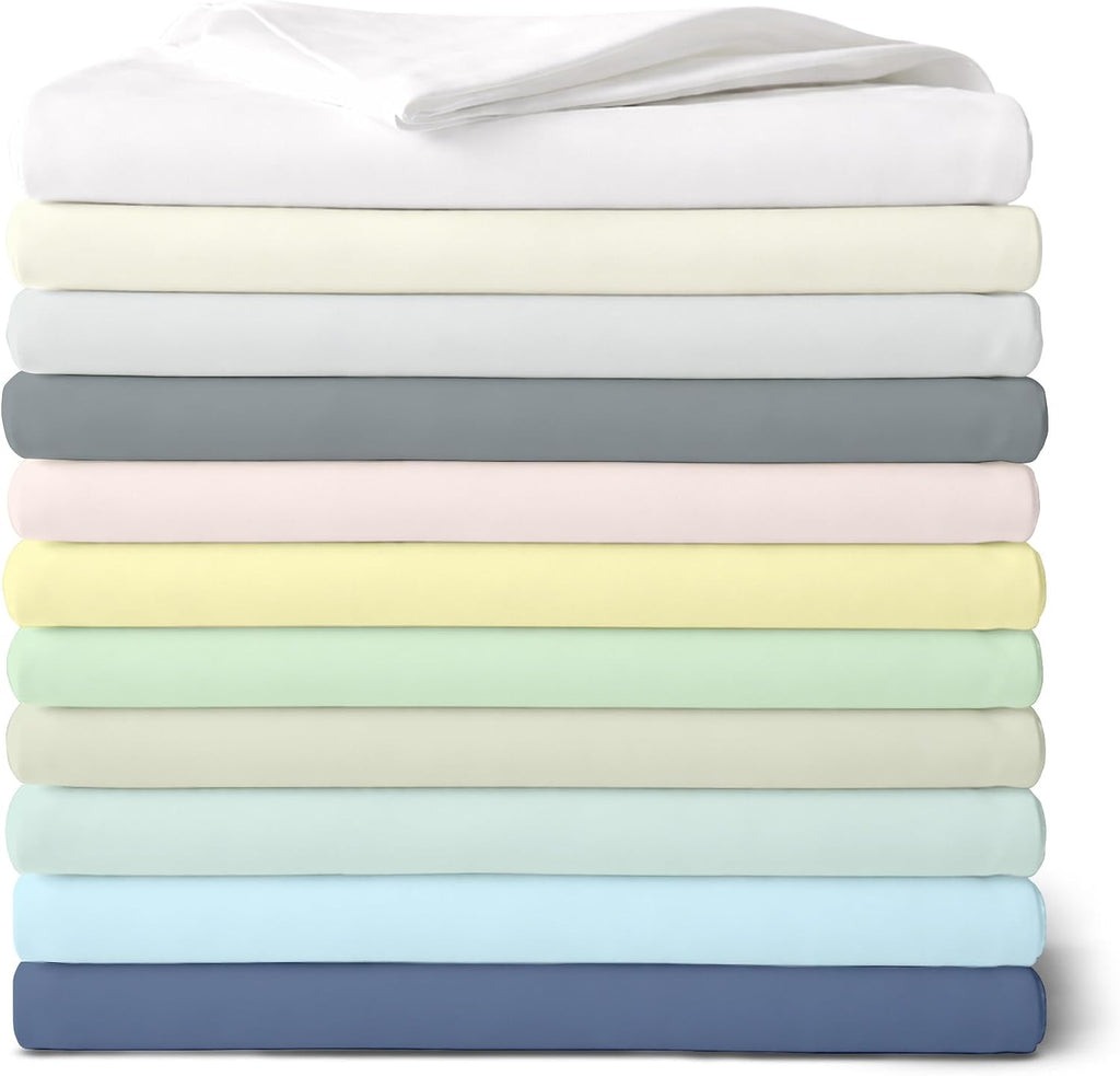 SupremeElegence SUPREME ELEGANCE 4 Pcs 100% Cotton King Size Sheets Set, Brownish Grey, 400 Thread Count, Percale Weave, Cooling, Deep Pock…
