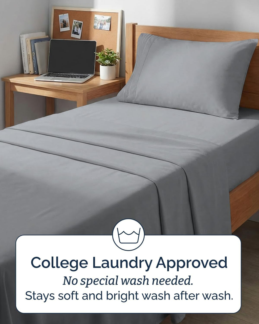 Twin XL 4 Piece Sheet Set - Comfy, Breathable & Cooling - Soft Hotel Luxury Bedding for Women, Men, Kids, Teens and Children - 1 Flat & 1…