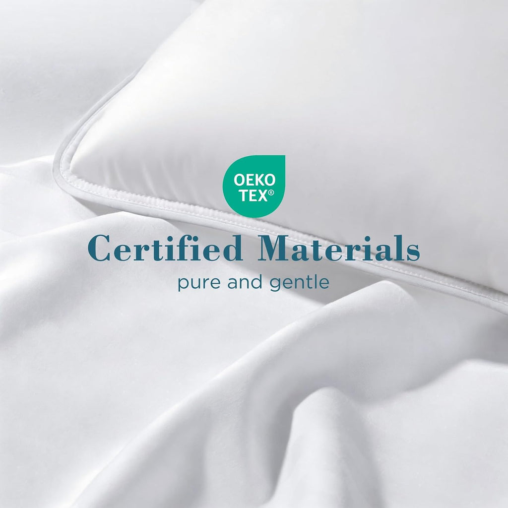 Viewstar Bed Pillows King Size Set of 2, Firm Support Down Alternative Gusseted Pillows for Side, Back, or Stomach Sleepers, Double Stitch…