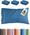 King Pillow Cases Set of 6 - Ultra Soft Hotel Quality Pillowcase Covers - Comfy, Cozy & Wrinkle Free - Shrink, Stain & Fade Resistant…