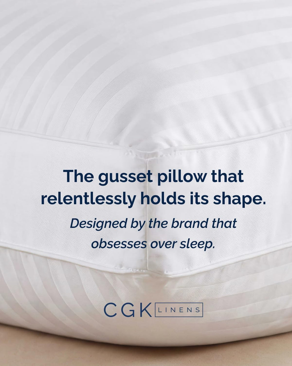 CGKUnlimited Bed Pillows for Sleeping King Size Set of 2 - Super Soft & Fluffy w/ Down Alternative Filling - Hotel Luxury Quality, Gusseted…