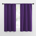 NICETOWN Kitchen Curtains, Short Blackout Curtains & Drapes, Home Decoration Window Treatment Cafe Curtain Panels with Rod Pocket (Royal…