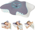 Sweetcrispy Cooling Ergonomic Memory Foam Cervical Pillow for Neck and Shoulder, Orthopedic Neck Support for Back Stomach Sleepers…
