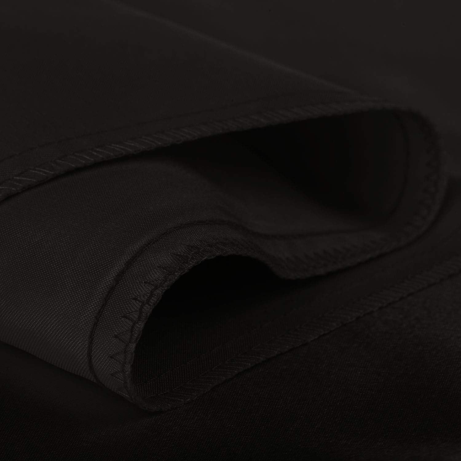 Blissford Black Satin Pillowcase with Zipper for Hair and fabric comfort, Feels Soft and Cool Like a Silk Pillowcase, Satin Pillow Cases…