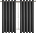 BGment Blackout Curtains for Bedroom - Grommet Thermal Insulated Room Darkening Curtains for Living Room, Set of 2 Panels (70 x 63 Inch, Da…