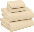 Ruvanti 100% Cotton Percale Sheets Queen Size – Crisp Cooling Bed Sheets for Hot Sleepers, Deep Pocket 16”, Soft Breathable & Durable Hotel…