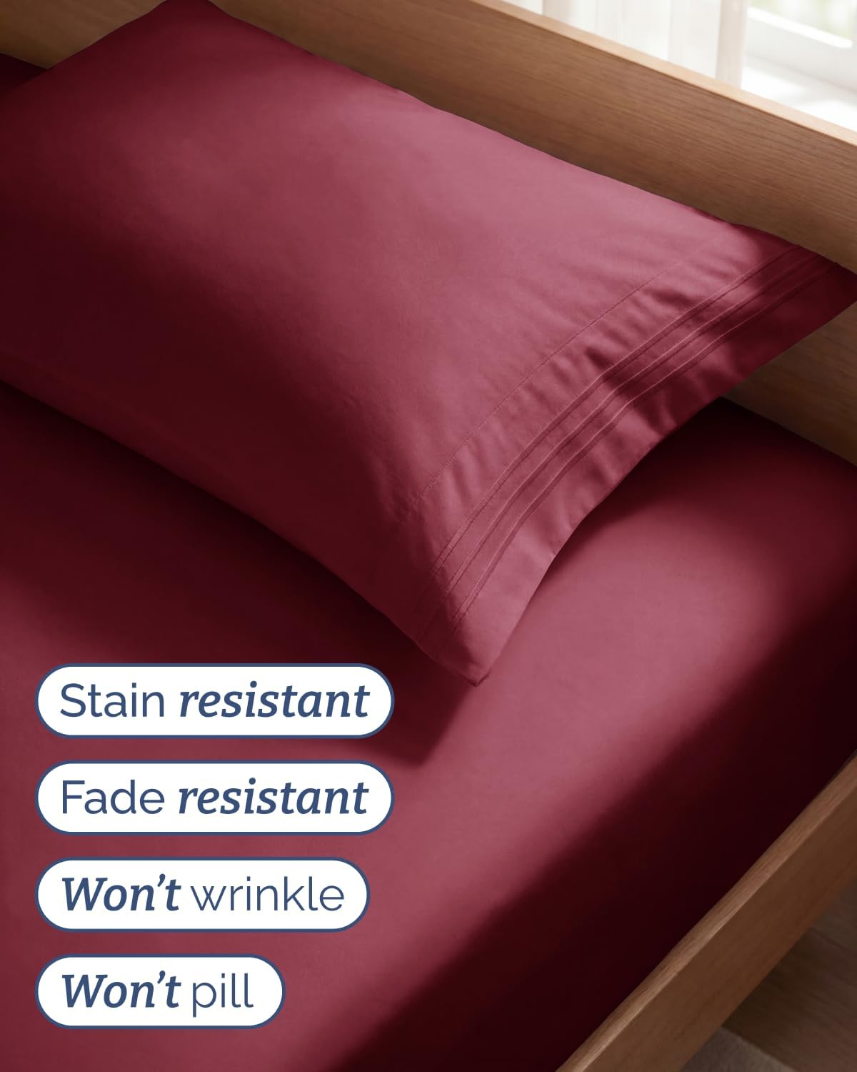 Twin Size 3 Piece Sheet Set - Comfy Breathable & Cooling Sheets - Hotel Luxury Bed Sheets for Women & Men - Deep Pockets, Easy-Fit, Extra…