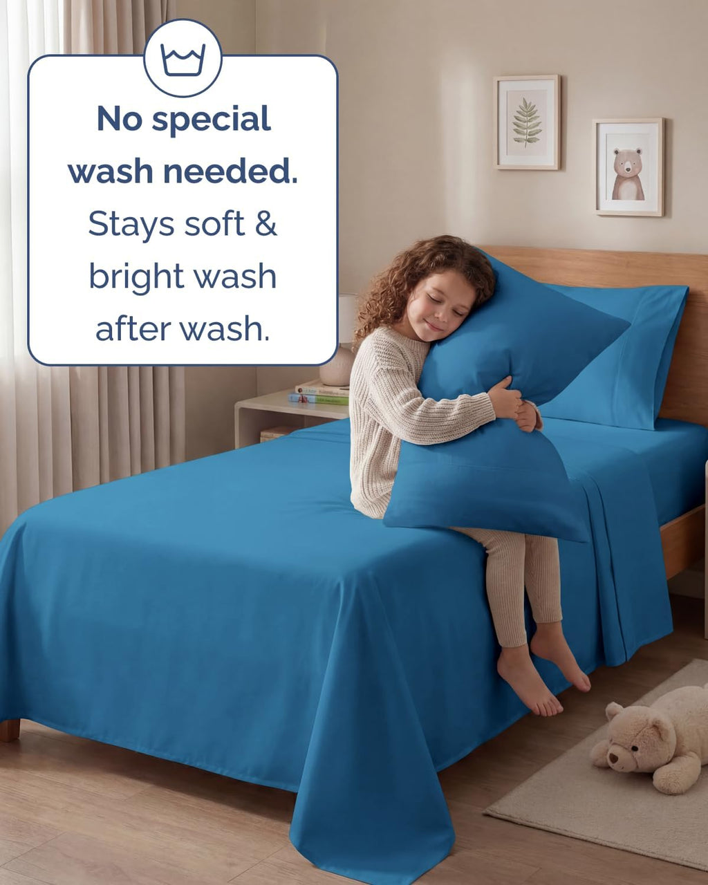 Twin 4 Piece Sheet Set - Comfy, Breathable & Cooling - Hotel Luxury Bedding for Women, Men, Kids, Teens & Children - 1 Flat & 1 Fitted…