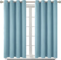 BGment Room Darkening Curtains 54 Inches Long - Grommet Thermal Insulated Drapes Window Treatment Curtains for Bedroom, 2 Panels, 52 x 54 I…