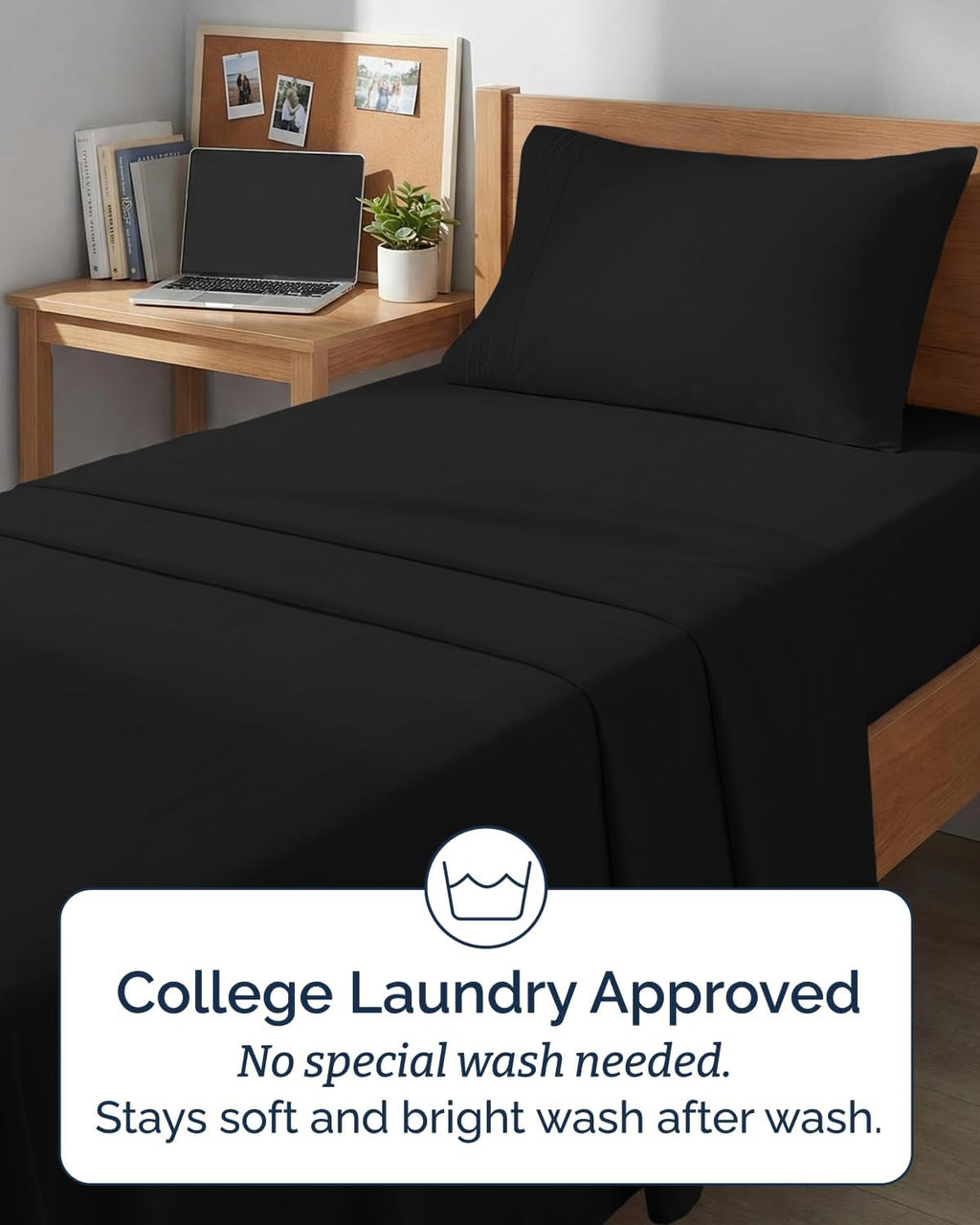 Twin XL 4 Piece Sheet Set - Comfy, Breathable & Cooling - Hotel Luxury Bedding for Women, Men, Kids, Teens and Children - 1 Flat & 1…
