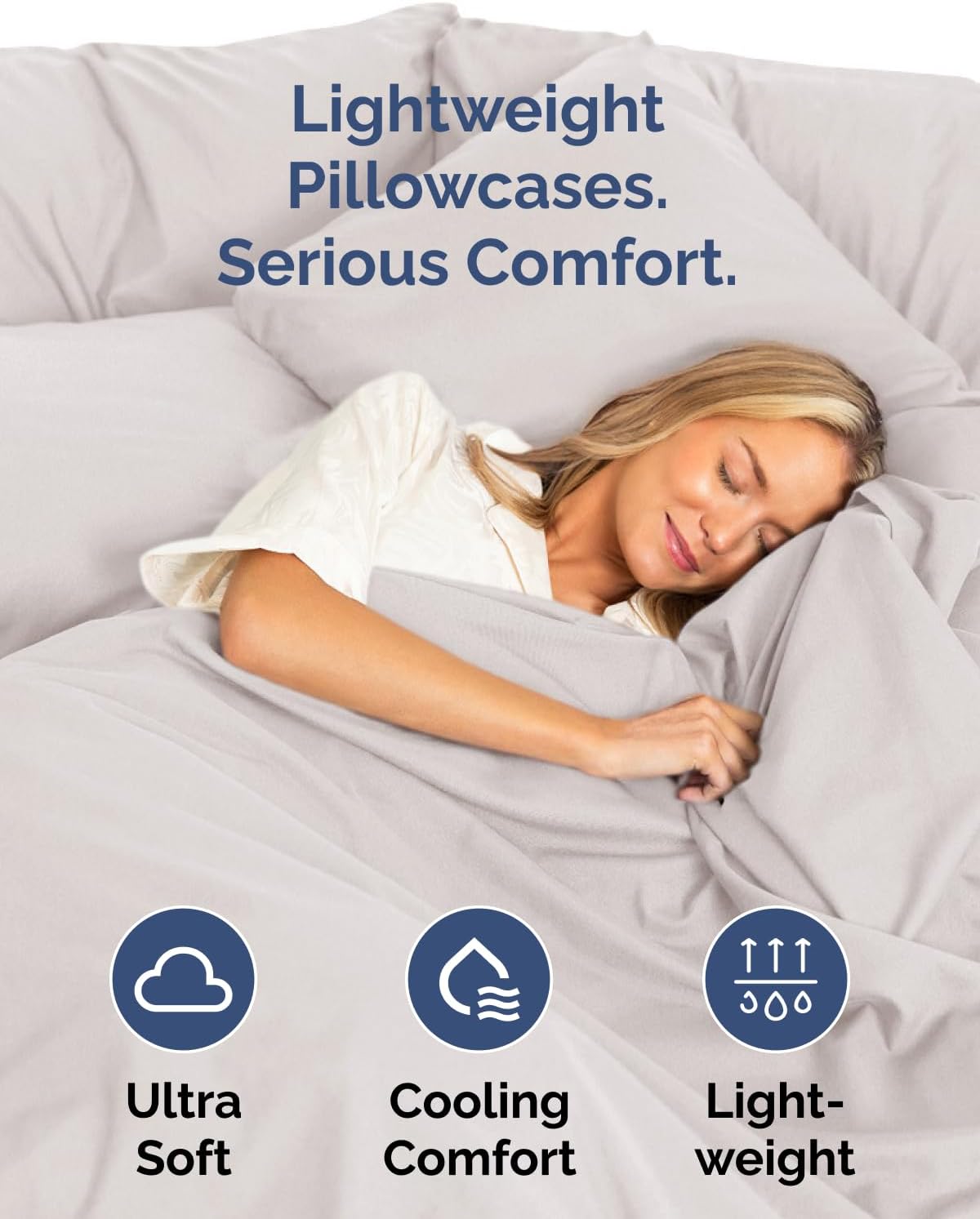 King Standard Pillow Cases Set of 8 - Ultra Soft Hotel Quality Pillowcase Covers - Comfy & Wrinkle Free - Shrink & Fade Resistant…