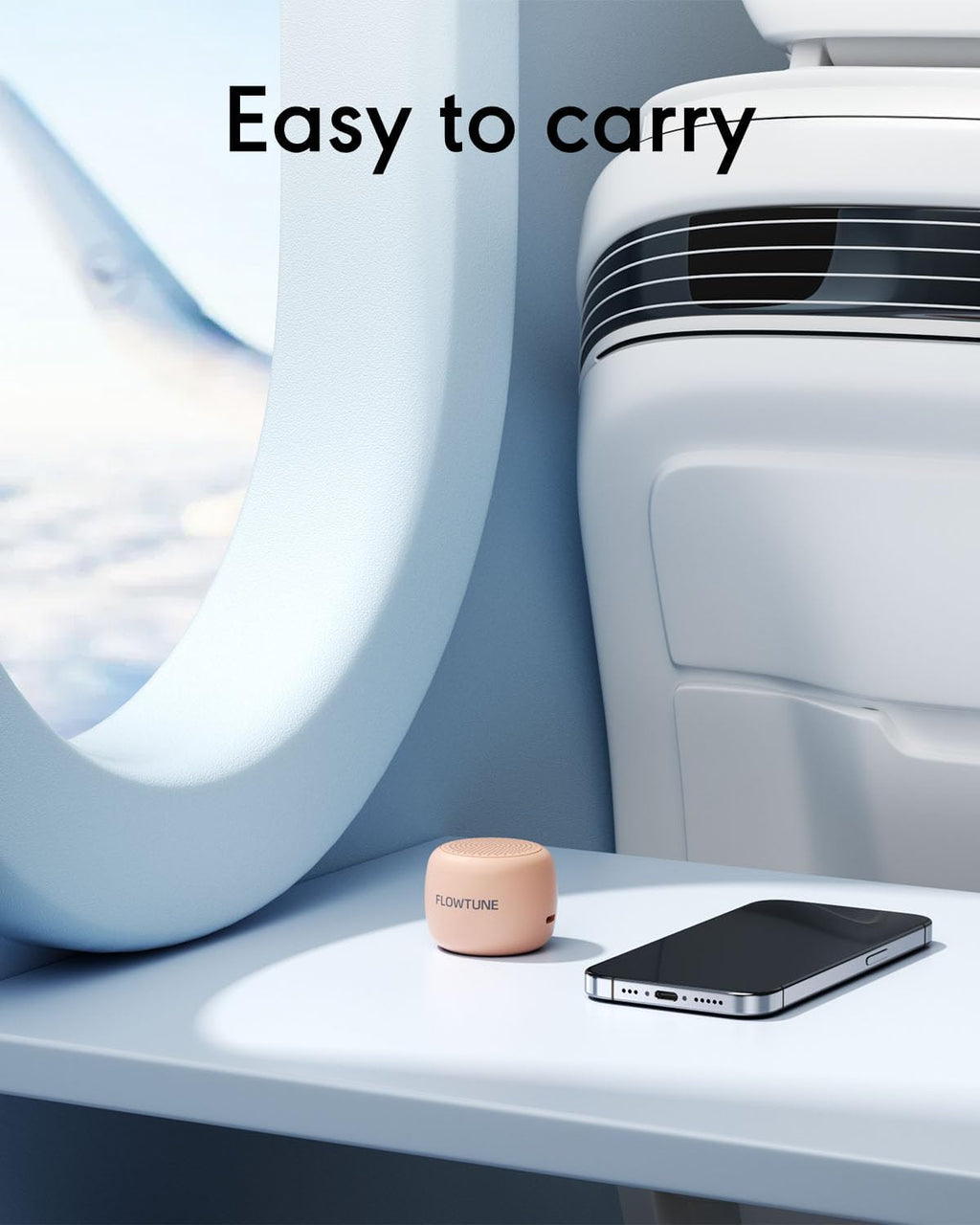 Sound Machine Flowtune White Noise Machine for Baby Adults, Mini Portable Sound Machine for Travel, 6H Timer, 18 Soothing Sleep Sounds…
