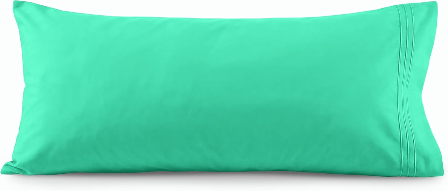 Elegantcomfort Elegant Comfort Luxury Ultra-Soft 1-Piece Pillowcase Set - 1500 Hotel Quality Microfiber Double Brushed - Wrinkle Resistant,…