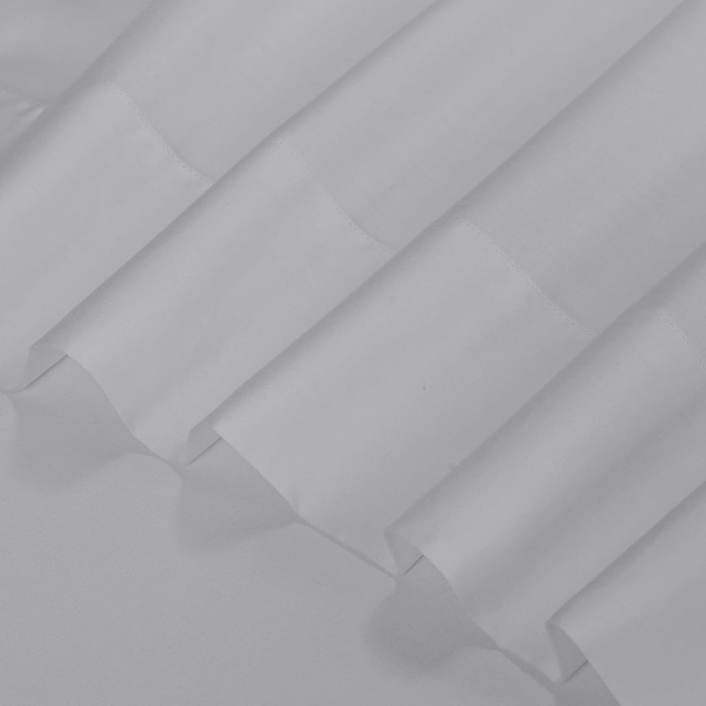 Royalelinens ROYALE LINENS 300 Thread Count Cotton Sateen Sheet Set - 4 Piece Queen Bed Sheets - 1 Fitted, 1 Flat & 2 Pillow Cases - Soft C…