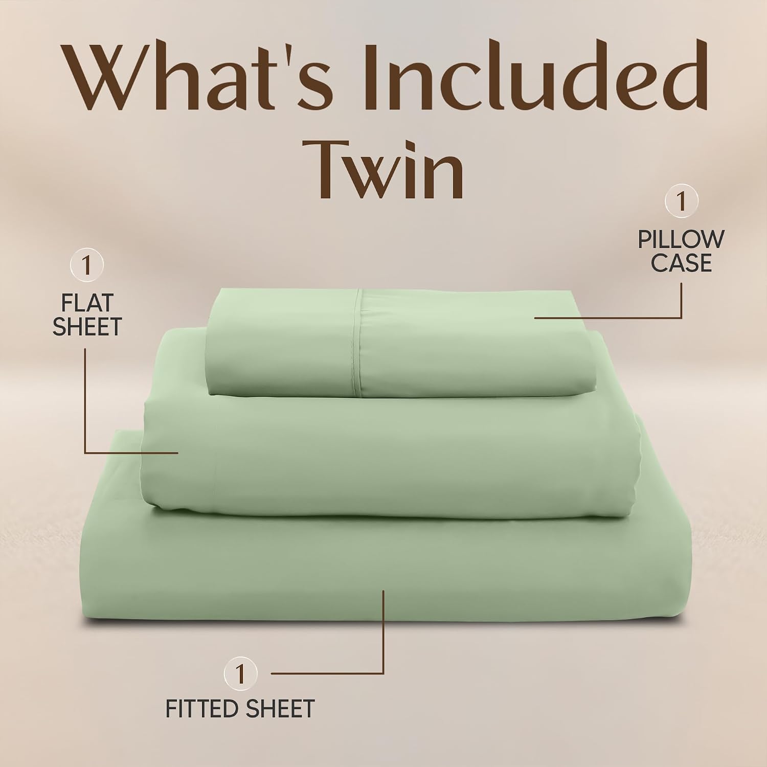 Utopiabedding Utopia Bedding Twin Sheet Set – 3 Piece Bed Sheets for Twin Size Bed, Soft and Breathable Microfiber, Includes 1 Fitted Sheet…