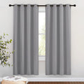 Nicetown Blackout Window Curtains & Drapes 72" Long - Grommet Top Room Darkening Thermal Insulated for Bedroom/Living Room (2 Panels, 46 x…