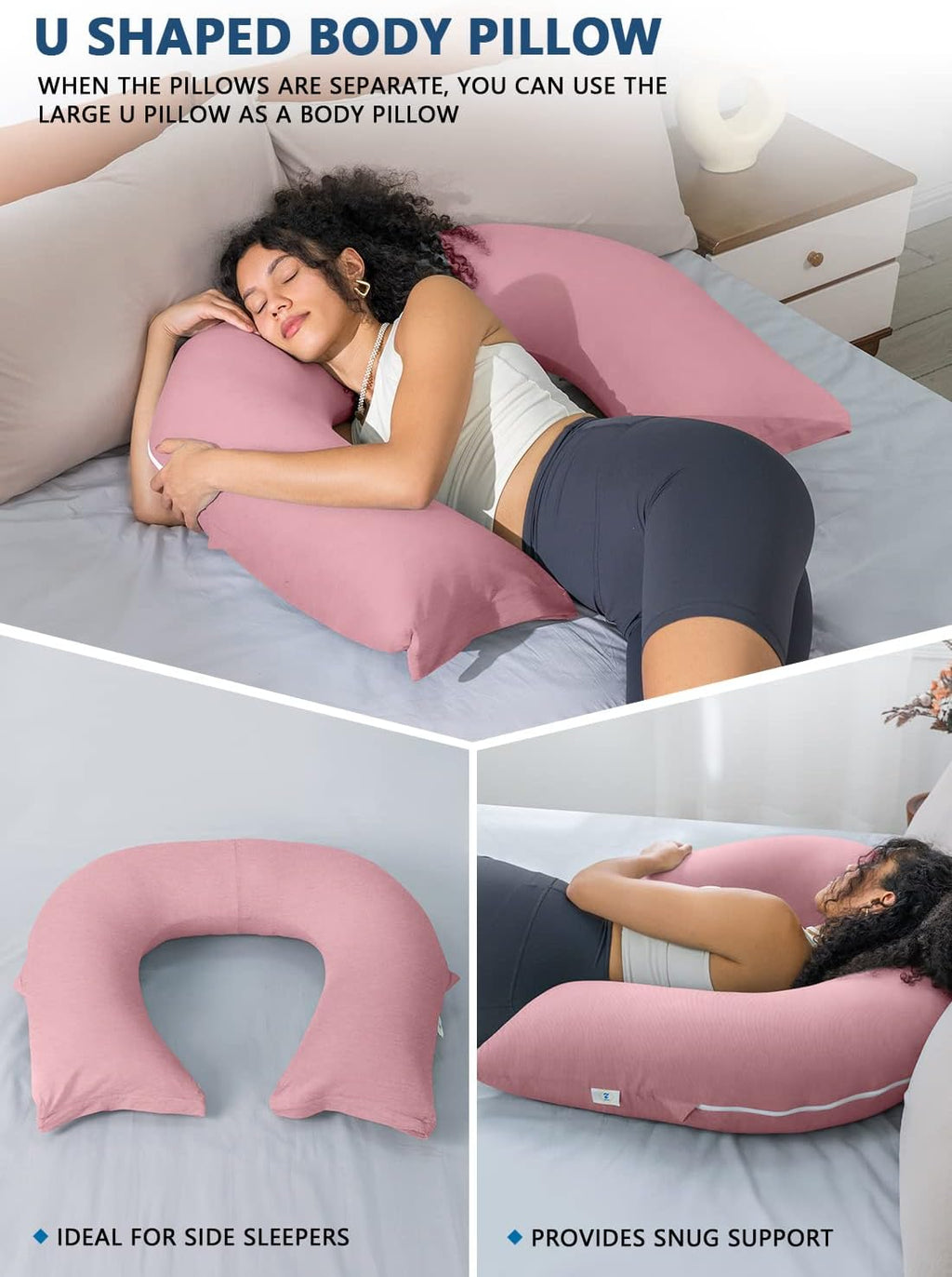 Insen Reading Pillow, Back Pillow for Sitting in Bed for Reading, Nurse & Relax, Reading Pillow for Adults, Moms & Kids, Sit Up Pillow for…