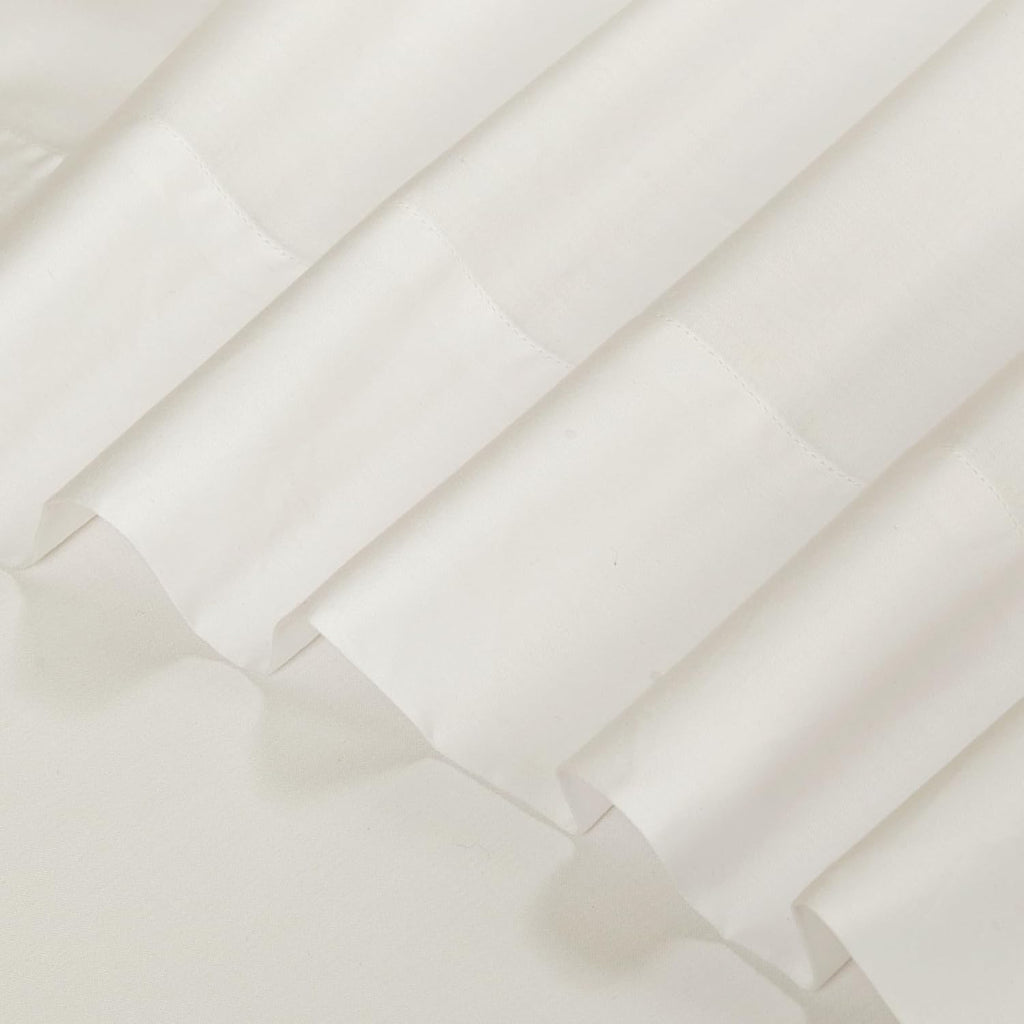 Royalelinens ROYALE LINENS 300 Thread Count Cotton Sateen Sheet Set - 4 Piece Twin XL Bed Sheets - 1 Fitted, 1 Flat & 2 Pillow Cases - Soft…